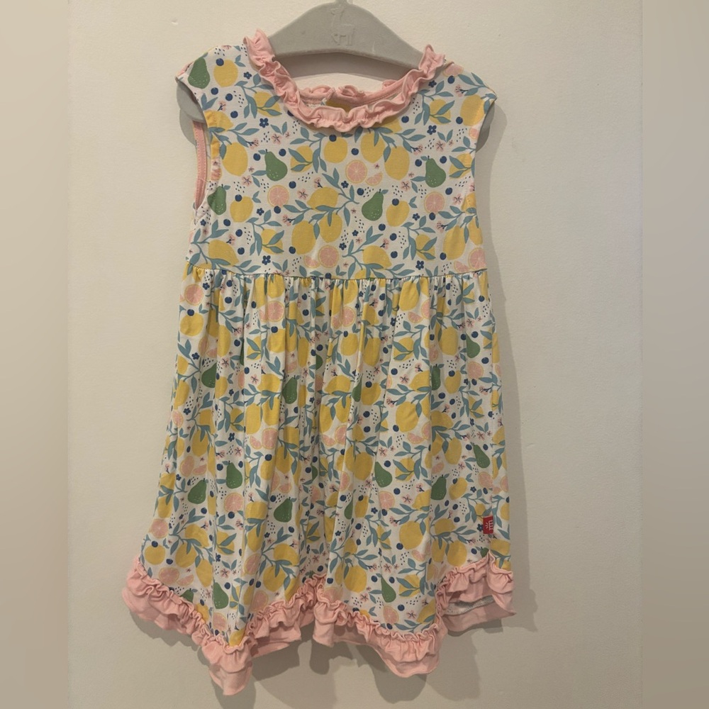 Magnetic Me sleeveless Lemon Dress